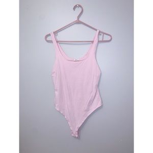 Pink bodysuit